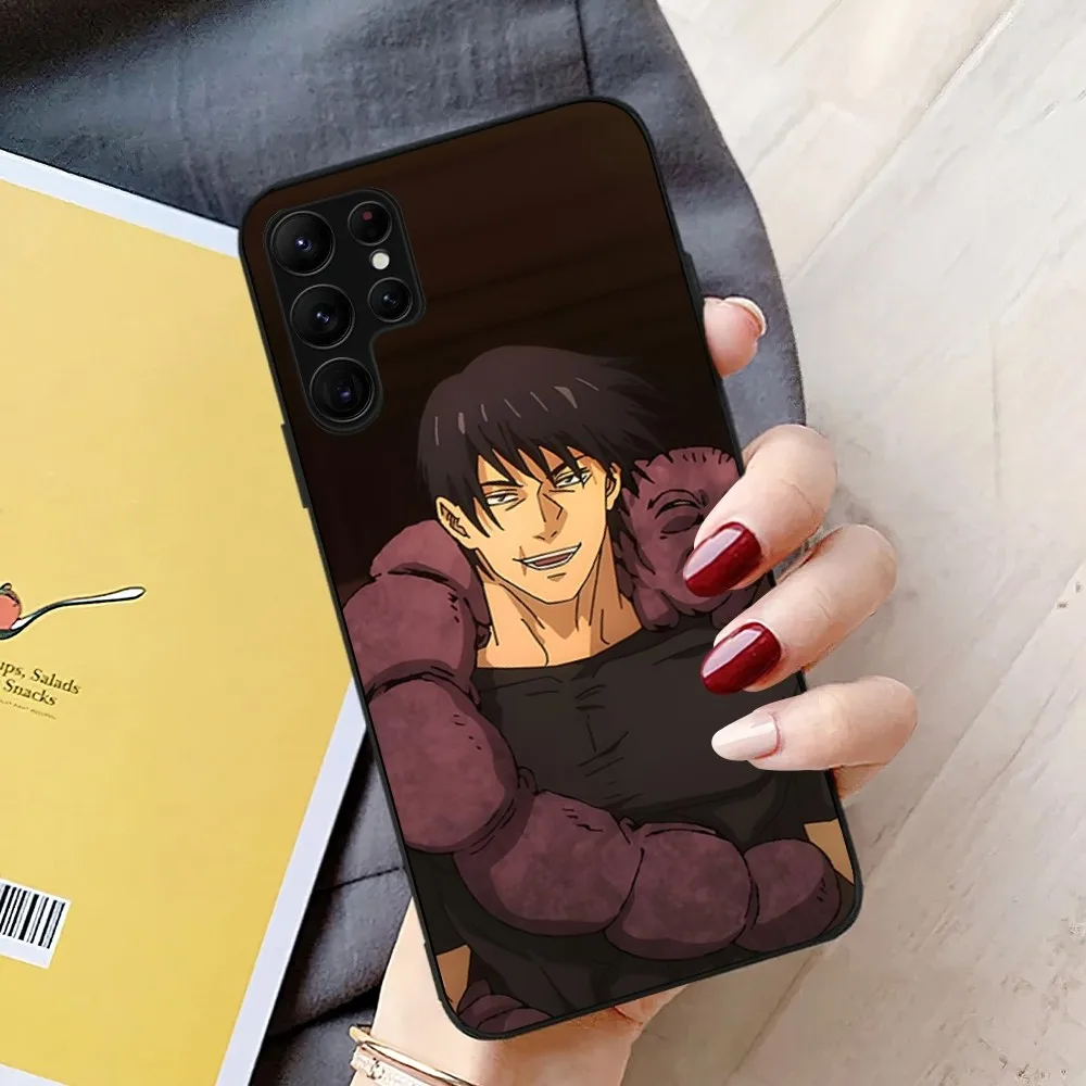 Bilibili J-Jujutsu K-Kaisen Toji Fushiguro Phone Case For Samsung Galaxy S24 S21 10 Plus S22 S30 Note S23 Lite 20 FE Ultra Shell