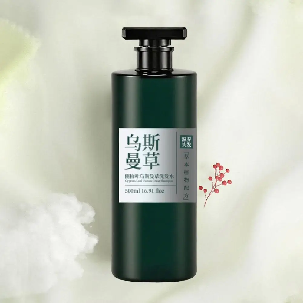 شامبو عوسمان جراس يمنع تساقط الشعر، مغذي، منعش، يتحكم في زيت نمو الشعر، شامبو سميك للشعر #3