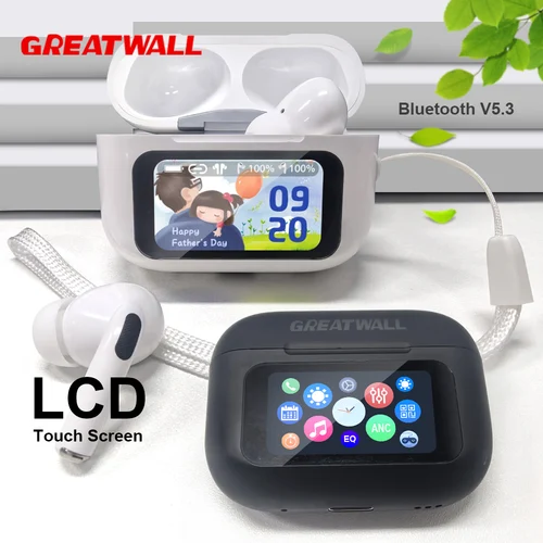 Nuevos auriculares inalámbricos Bluetooth Air Pro, auriculares ANC con reducción de ruido, sonido HiFi, auriculares de baja latencia, auriculares táctiles de música HD