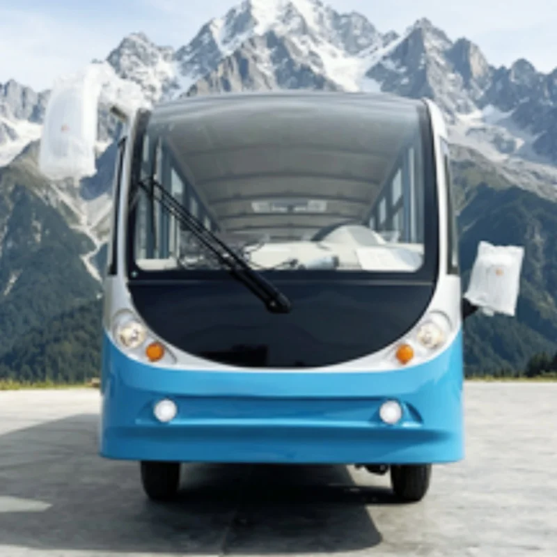 

17-Seater New Energy CE Approved Electric Sightseeing Bus Wholesale Closed Scenic Sightseeing Bus Free Custom Color