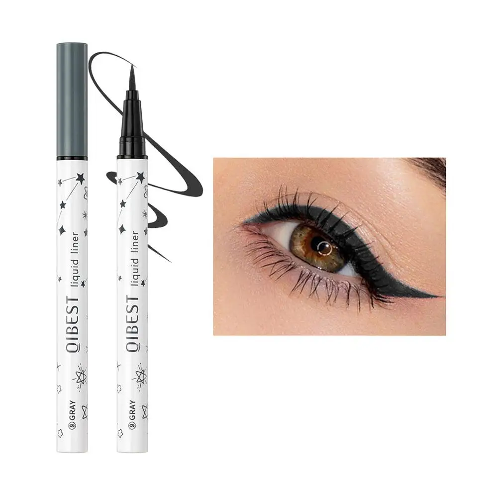 Penna Eyeliner colorata a 12 colori Eyeliner liquido penna Eyeliner a lunga durata ad asciugatura rapida Gel lungo trucco liscio occhi acqua per principianti L1n4