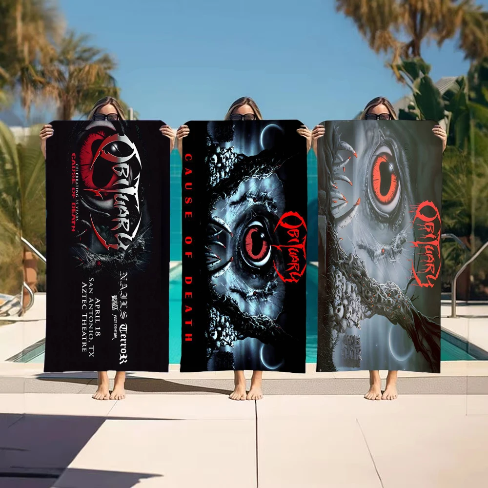 Aquarium Zombie - 1pc O-Obituary Death Metal Band Beach