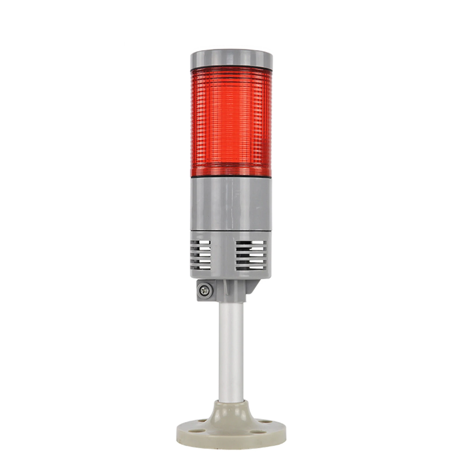 

Tower Light IP65 Waterproof Round Bottom Stack Signal Warning Light With Sound 90db For Machine Emergency LTA-052T(W)J-1