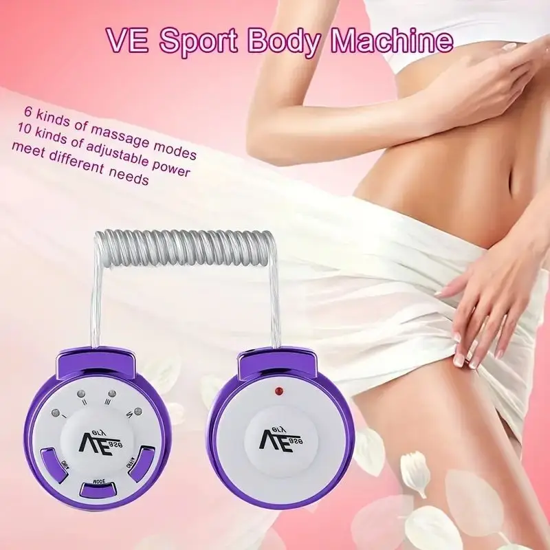 Electric Slimming Device Body Massage Machine for Exercising the Body, Abdomen Arms and Legs Portable for Fitness