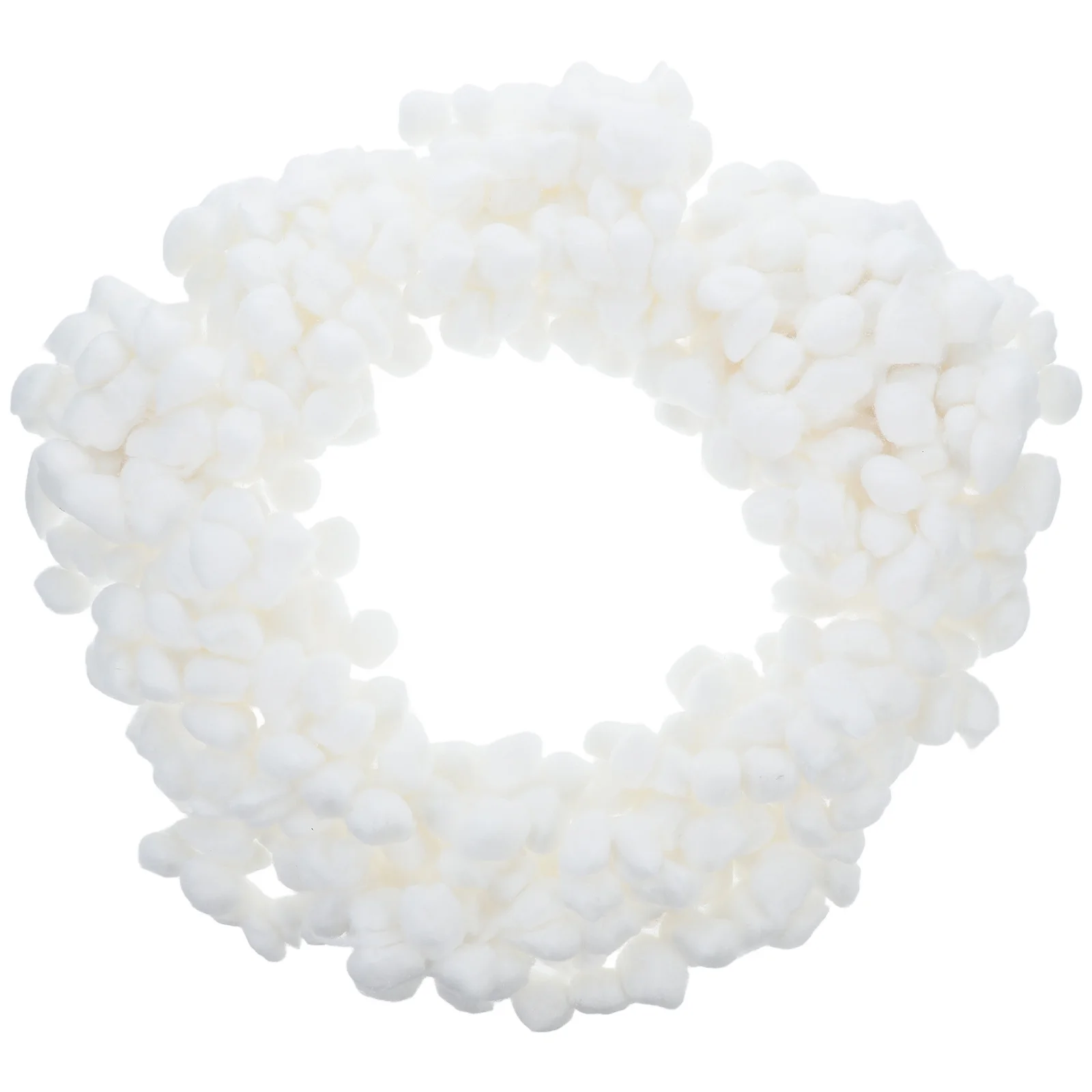 400 個のメイクアップコットンボールソフト吸収性医療グレードの顔のクリーニング除去アプリケーション使い捨て美容ツール