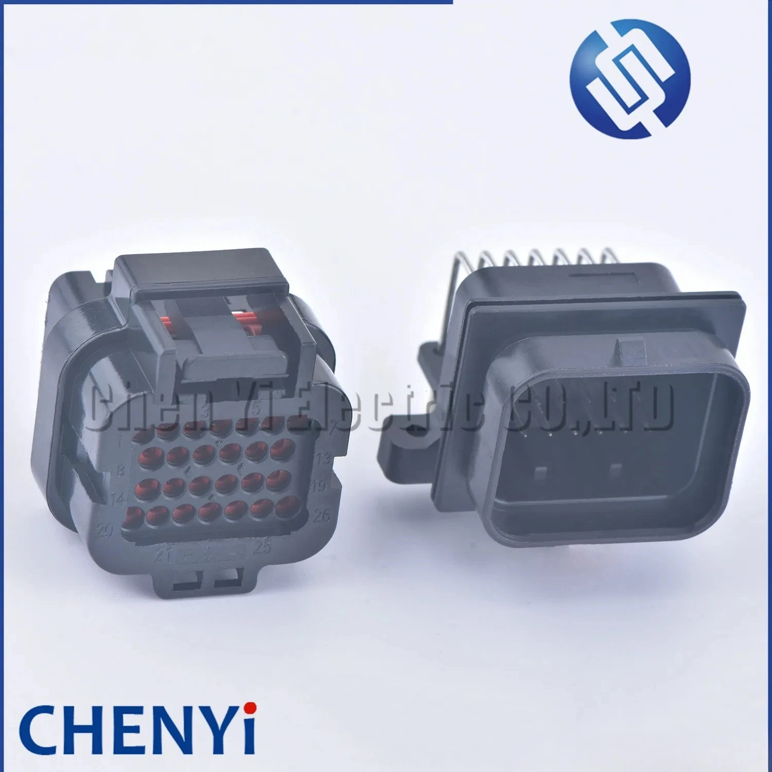 Bild 3: 26-poliger Automobilstecker Elektrischer Kabelbaumstecker 6437288-4 3-1437290-8 Für PCB ECU