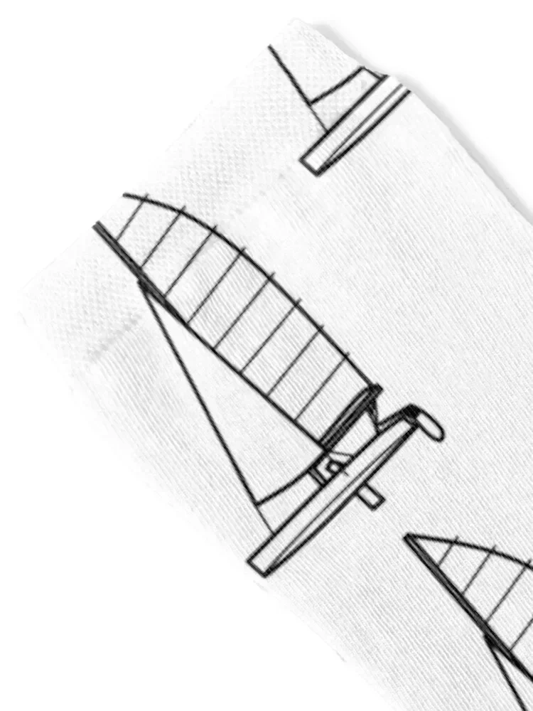 Nacra 17 جوارب المراكب الشراعية هدية عيد الميلاد أرضية يابانية موضة هدايا الشتاء الصبي الطفل الجوارب النسائية