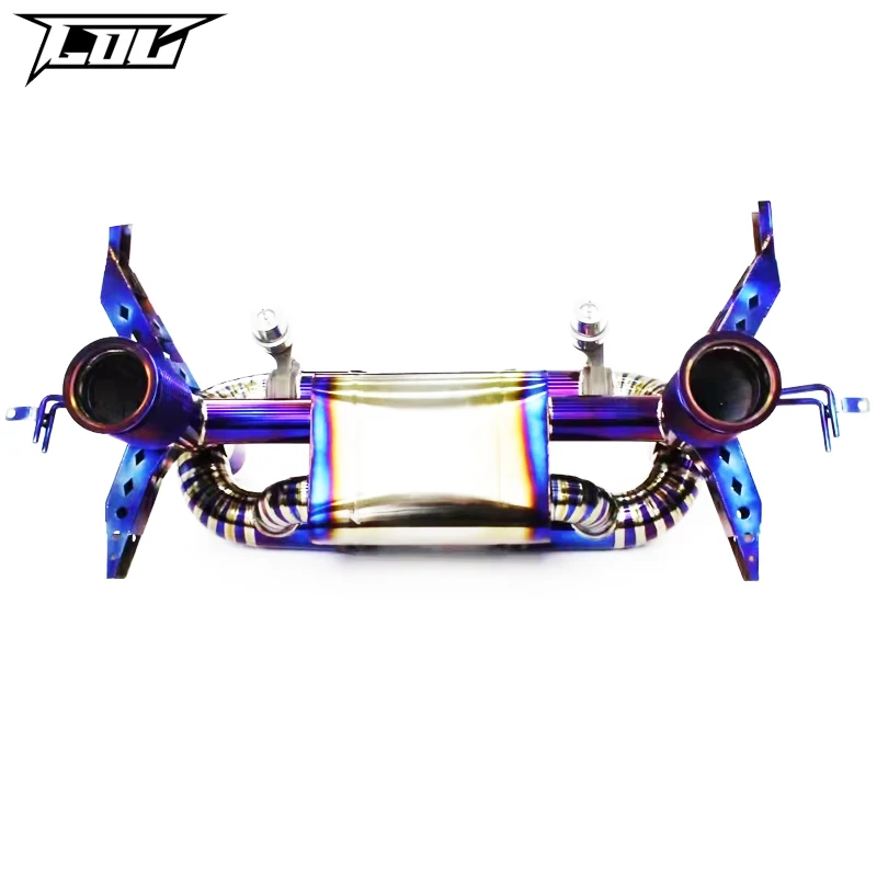 

Catback Exhaust for Lamborghini Huracan EVO Spyder 2019- Exhaust System Titanium Alloy Pipe High Performance Contains Valve