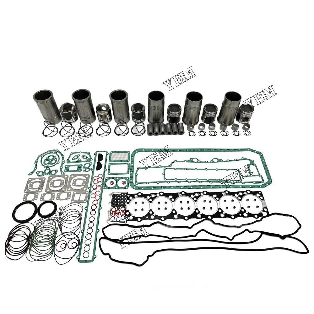 D6CB Overhaul Kit With Gasket Set For Hyundai Engine.