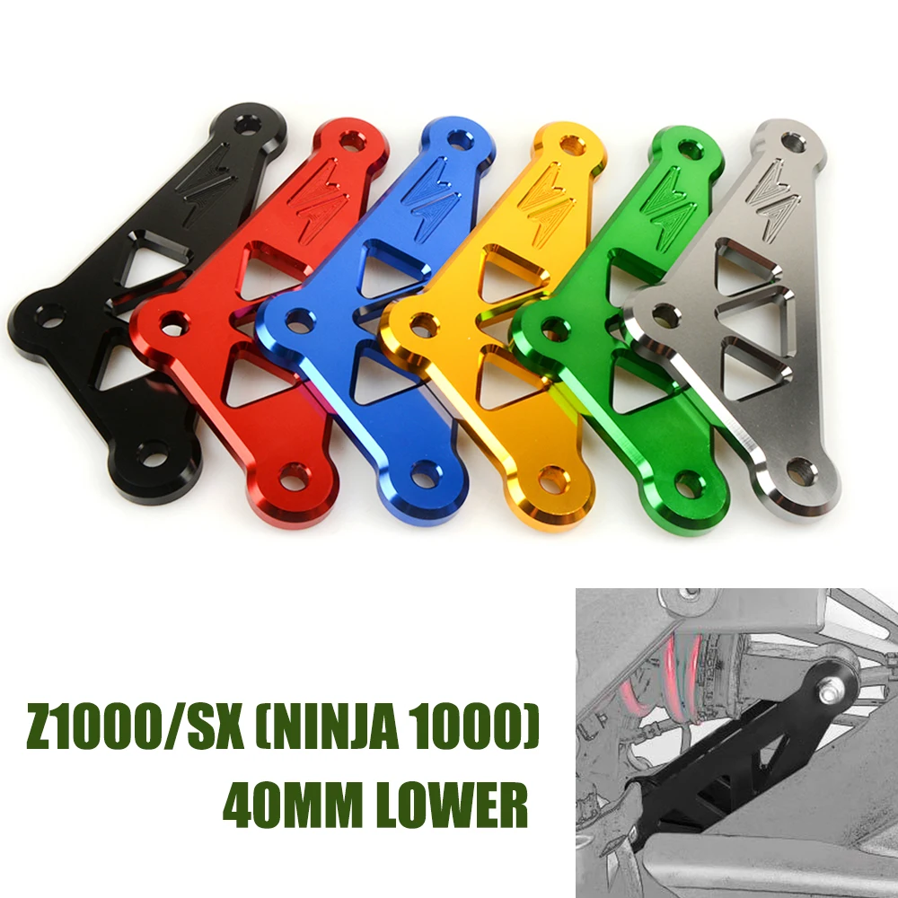 Rear Adjustable Suspension Drop Link Kits Lowering Links Kit for KAWASAKI Z1000 2010-2013 Z1000SX Z 1000 SX Ninja 1000 2013-2018