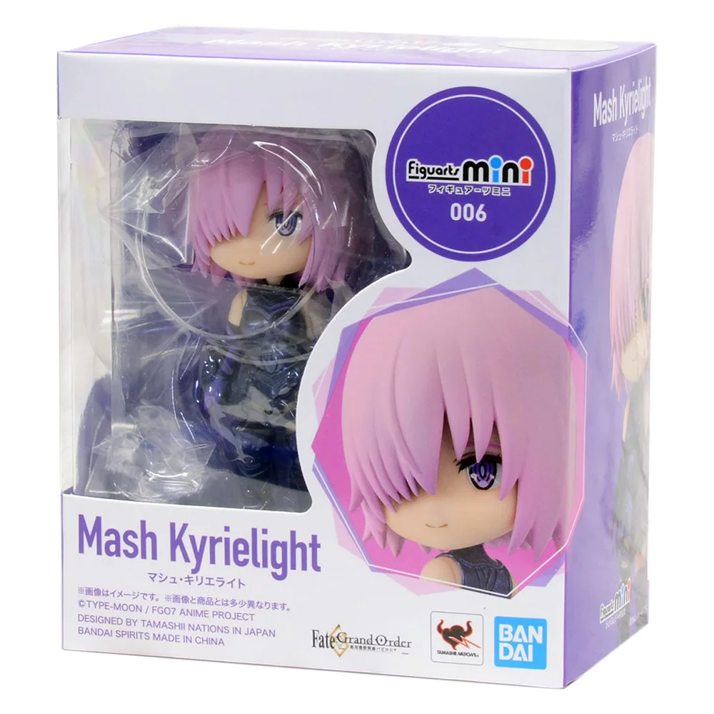 Bandai Schicksal Action figuren Modell Mash Kyrie light Shielder Q-Version aktive gemeinsame Figuren Figuards Mini-Serie Puppe Spielzeug Original