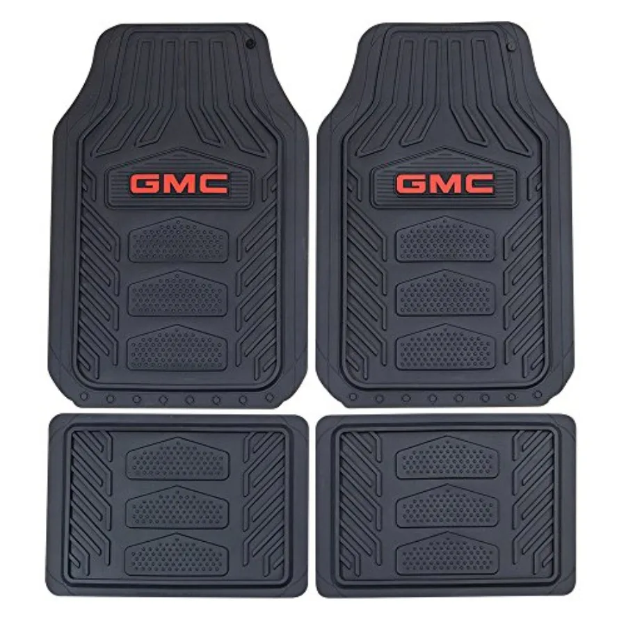 

GMC Weatherpro 4 Pc. Floor Mat Set for Enhanced Vehicle Interior Protection Durable Waterproof and MudResistant Design Ideal fo