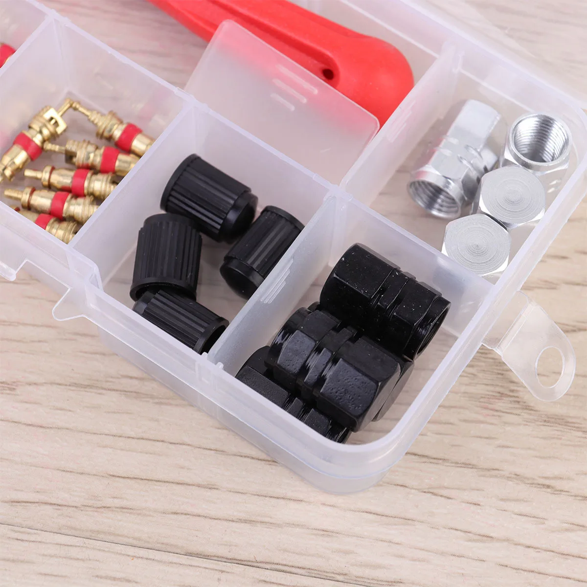 

Core Removal Tool Set 3 Practical Key Wrench for Cars Trucks Bikes Motorcycles Quick Valve Installation Core Wrench