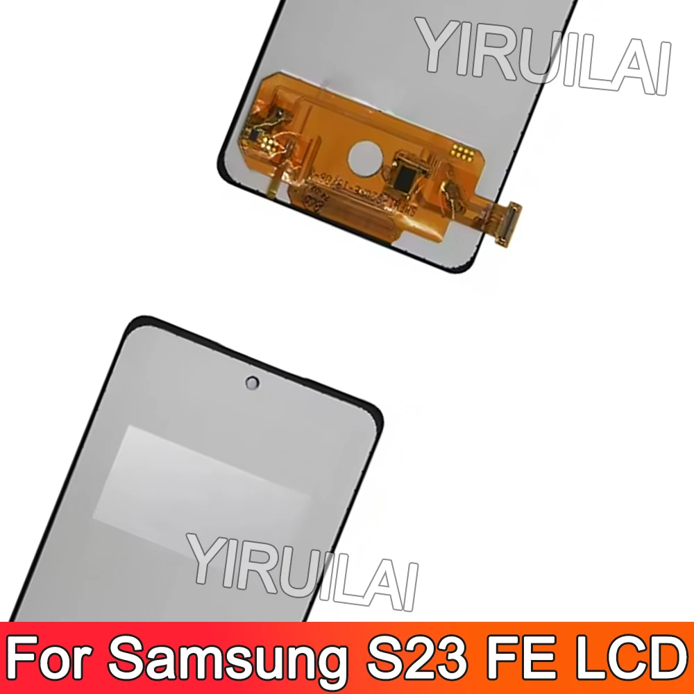 100% teste para samsung s23 fe display lcd digitador da tela de toque para samsung s23 fe s711b, s711b/ds, SM-S711U1, SM-S711W lcd