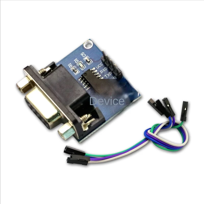 RS232 To TTL Module, 2nd Generation Serial Module, Download Line, Small Board, Brush Board, MAX3232, Send 4 DuPont Lines.