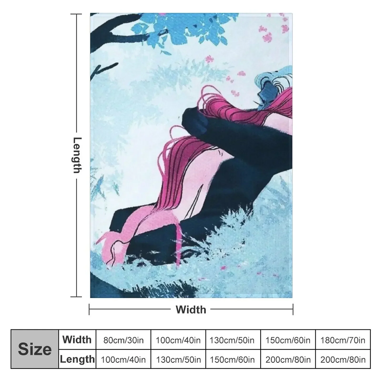 Lore olympus Throw Blanket warm winter Custom Decorative Sofa Sofa Blankets