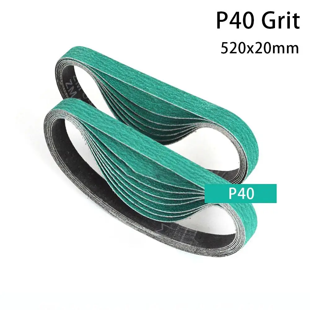 1 шт., шлифовальная лента с зернистостью 40-120, цирконий, 10x330 мм, 20x520 мм, шлифовальная машина, абразивная лента для удаления заусенцев, зеленый полировальный инструмент 1 шт., шлифовальная лента с зернистостью 40-120, цирконий, 10x330 мм, 20x520 мм, шлифовальная машина, абразивная лента для удаления заусенцев, зеленый полировальный инструмент