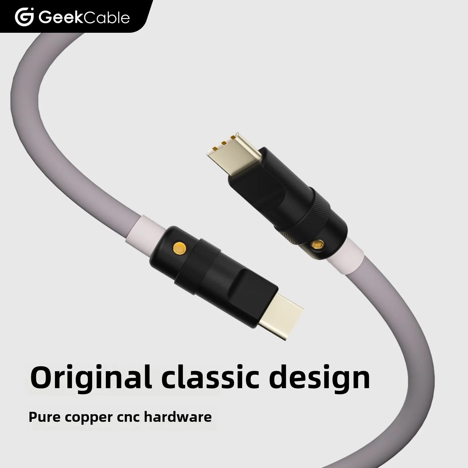 GB manual charging cable suitable for Android phones, Macbooks, laptops, iPads, etc. 5A fast charging 100W chip Type-C to C