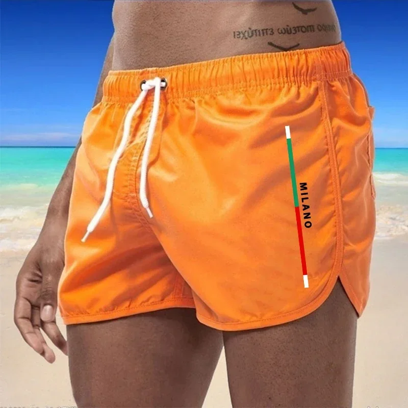 2026 Neu eingetroffen: Herren-Boardshorts, schnell trocknend, für Sommer, Alltag, Sport, Strand, Fitness, Boxen und Laufen – Detail 6