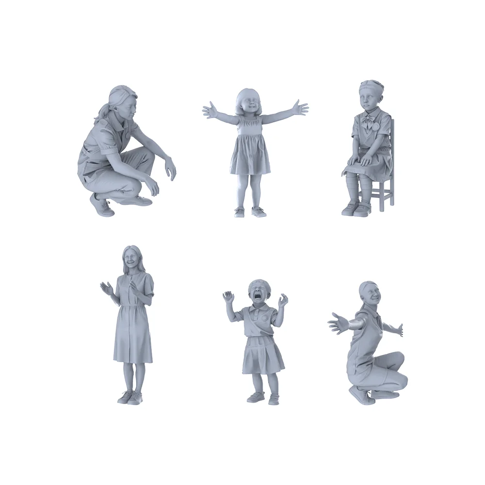 Snowman Playful Modern Preschool Teachers  Interactive Cartoon Karate  Figure - Resin Models for Farm Diorama DIY