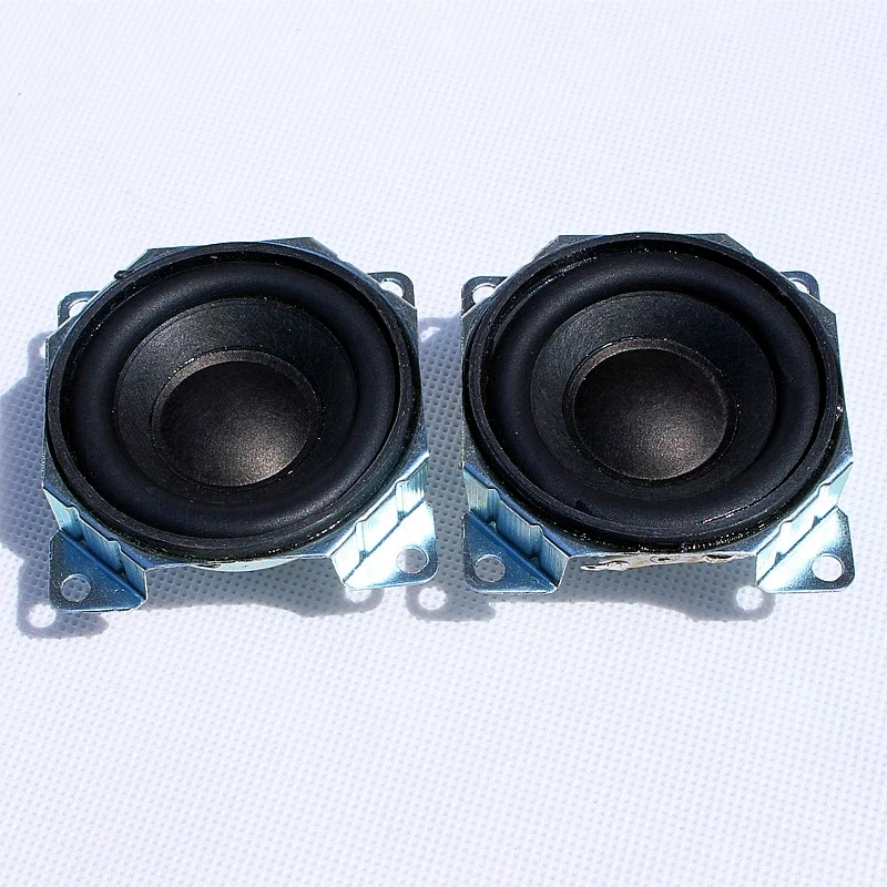 SOTAMIA-Haut-parleur HiFi à gamme complète, son conique PP, haut-parleur de musique, machine d'éducation précoce bricolage, 4 ohms, 10W, 2 pièces, 2 pouces