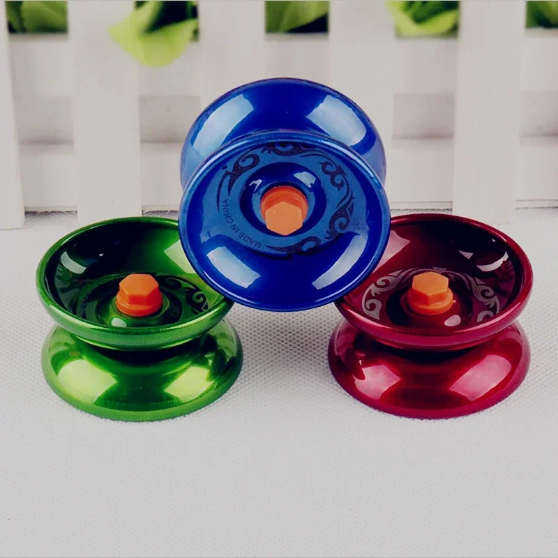 1Pc Professional YoYo Aluminum Alloy String Trick Yo-Yo Ball Bearing for Beginner Adult Kids Classic fashion interesting Toy