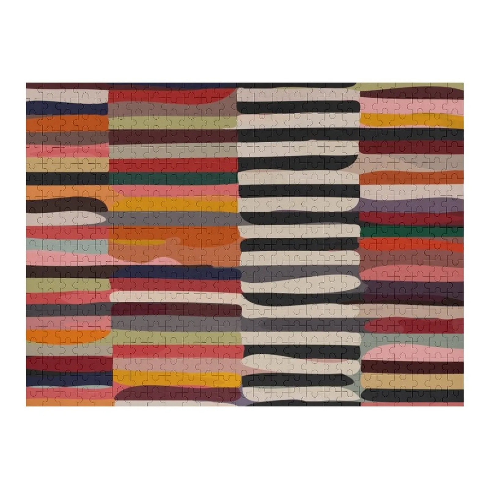 

Etchnic Scandinavian Pattern Jigsaw Puzzle Personalized Wooden Name Personalised Puzzle