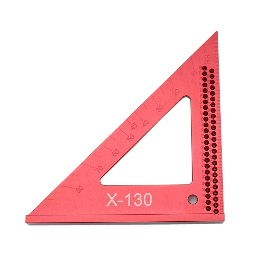 90 Degrees Woodworking Line Scriber Triangle Ruler Measuring Gauge Square Ruler