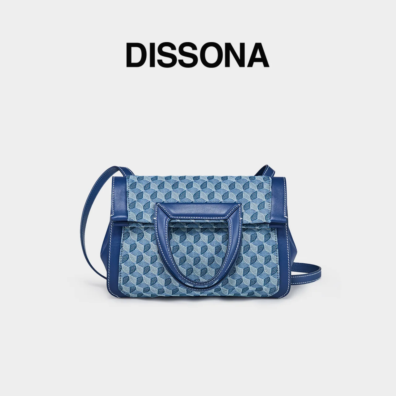 DISSONA 2025 bolso plegable para mujer, nuevo bolso de hombro con estampado Vintage, maletín de la suerte, bolso de viaje Unisex
