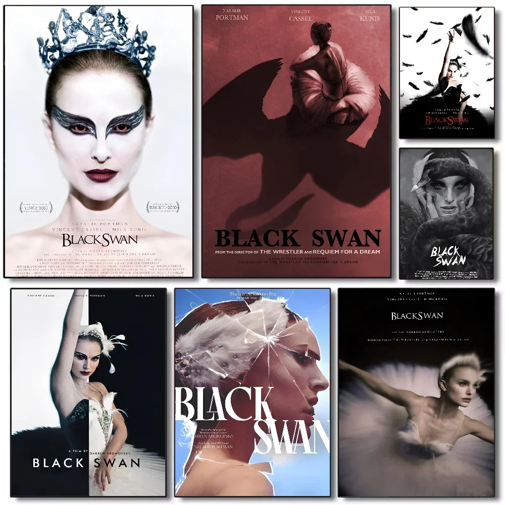 black white swan