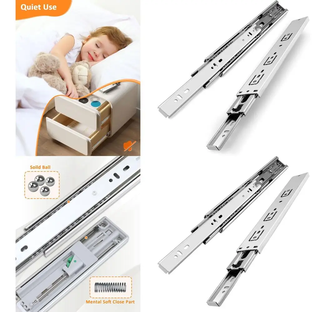 

22 выдвижных ящика с боковым креплением, выдерживающие нагрузку до 100 фунтов. Гидравлический механизм выдвижения и 5 пар шарикоподшипниковых направляющих