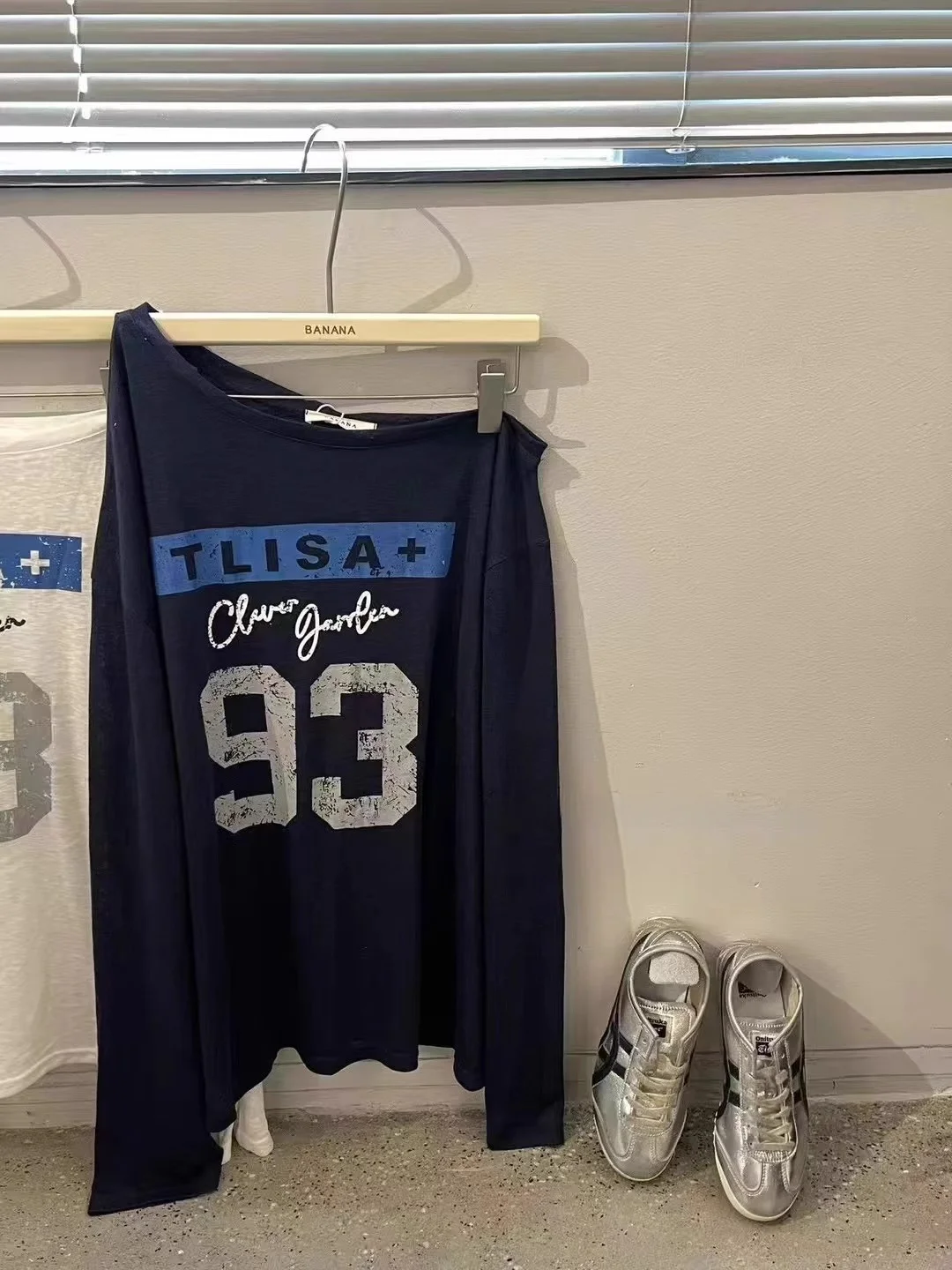 

East Gate Summer New Loose oulder Exposure Long Sve Thin Sun Protection Coat T-irt Women's Commute Sle Digital Print