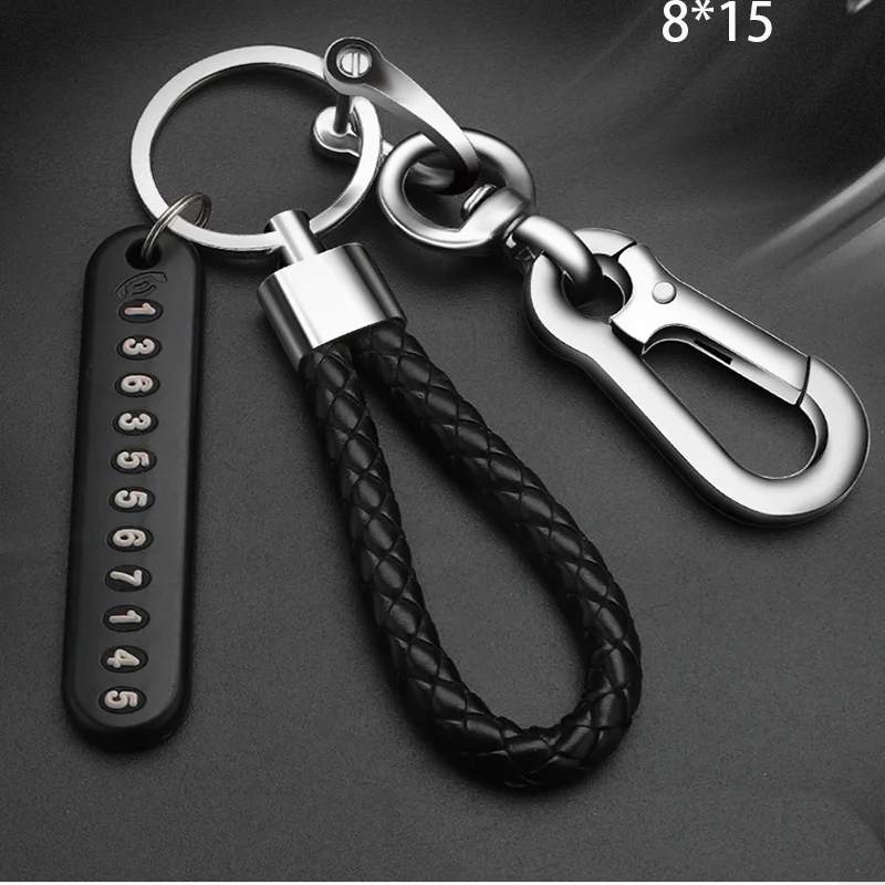 Anti-Lost Car Keychain Men And Women Couples High-Grade Key Chain Creative Multifunctional Lanyard Ring image 6
