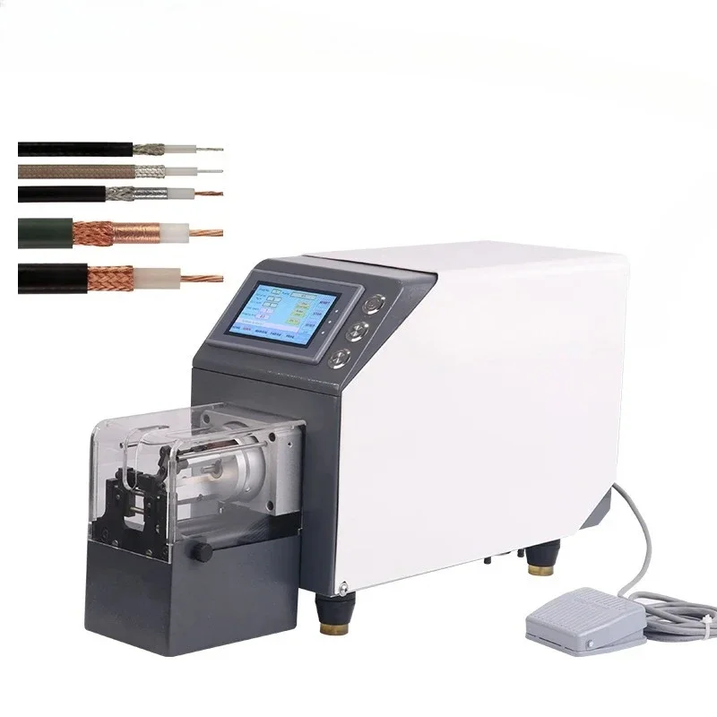 Cable Stripper Coaxial Wire Stripping Machine Semi-auto Wire Strip Machine
