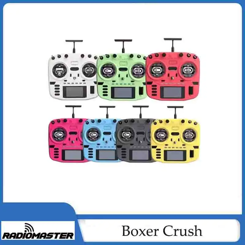 

Радиоконтроллер Radiomaster Boxer Crush 16CH 2.4G ELRS с системой EdgeTX ExpressLRS RF для FPV дронов и радиоуправляемых моделей