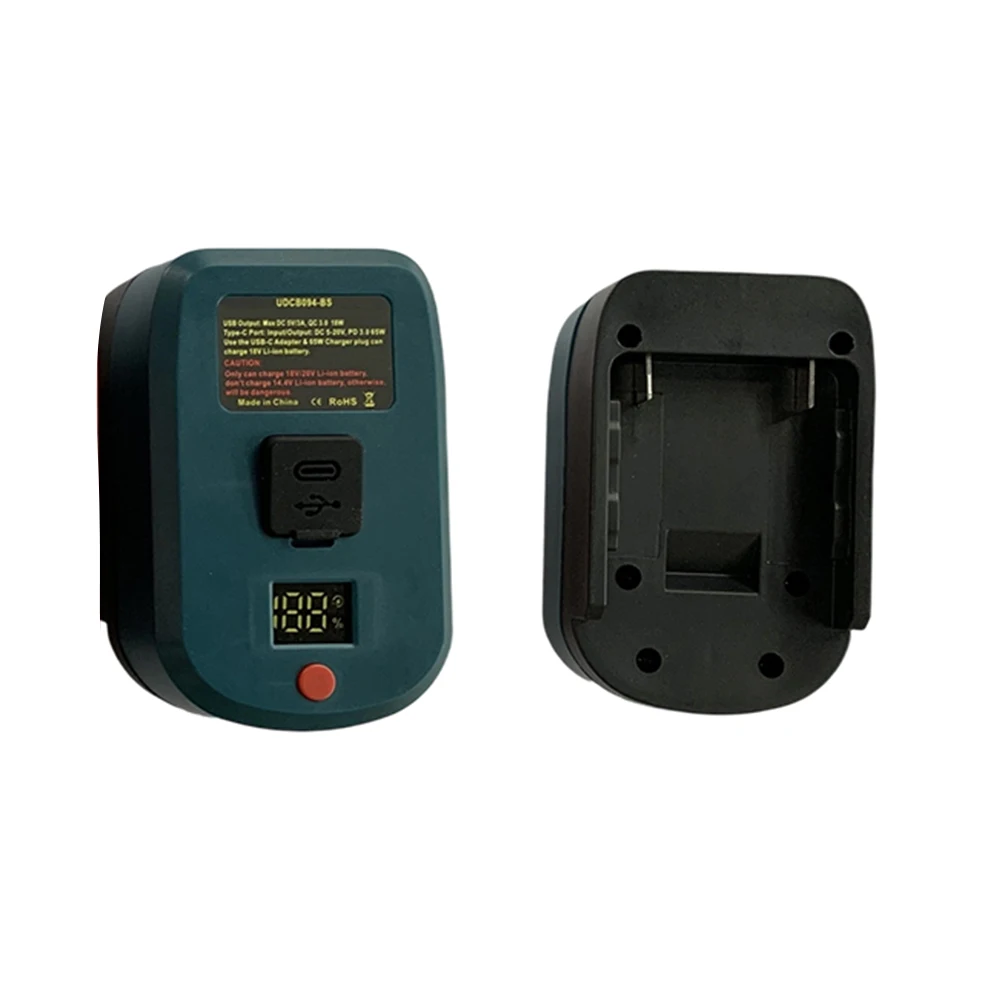 

On-the-Go Charging Approx 110x70x50mm Battery Charger Adapter Dual Device Charging Adapter Charging Compact And Lightweight
