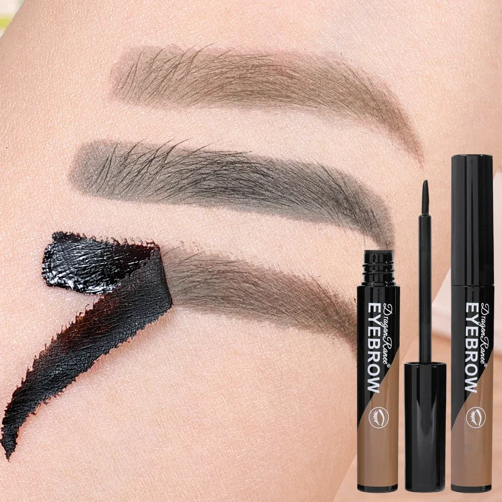 Dyeing Eye Brow Tattoo Tint Peel Off Eyebrow Eyeliner Freckles Dye Cream Waterproof Eyebrow Enhancer Gel Make Up Cosmetic Tool