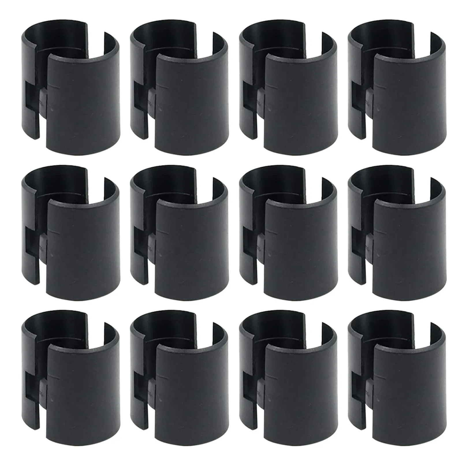 32Pcs Plastic Wire Shelf Lock Clips Replacement Clips for Wire Shelving Heavy Duty Shelf Support Stability Layer Spacing