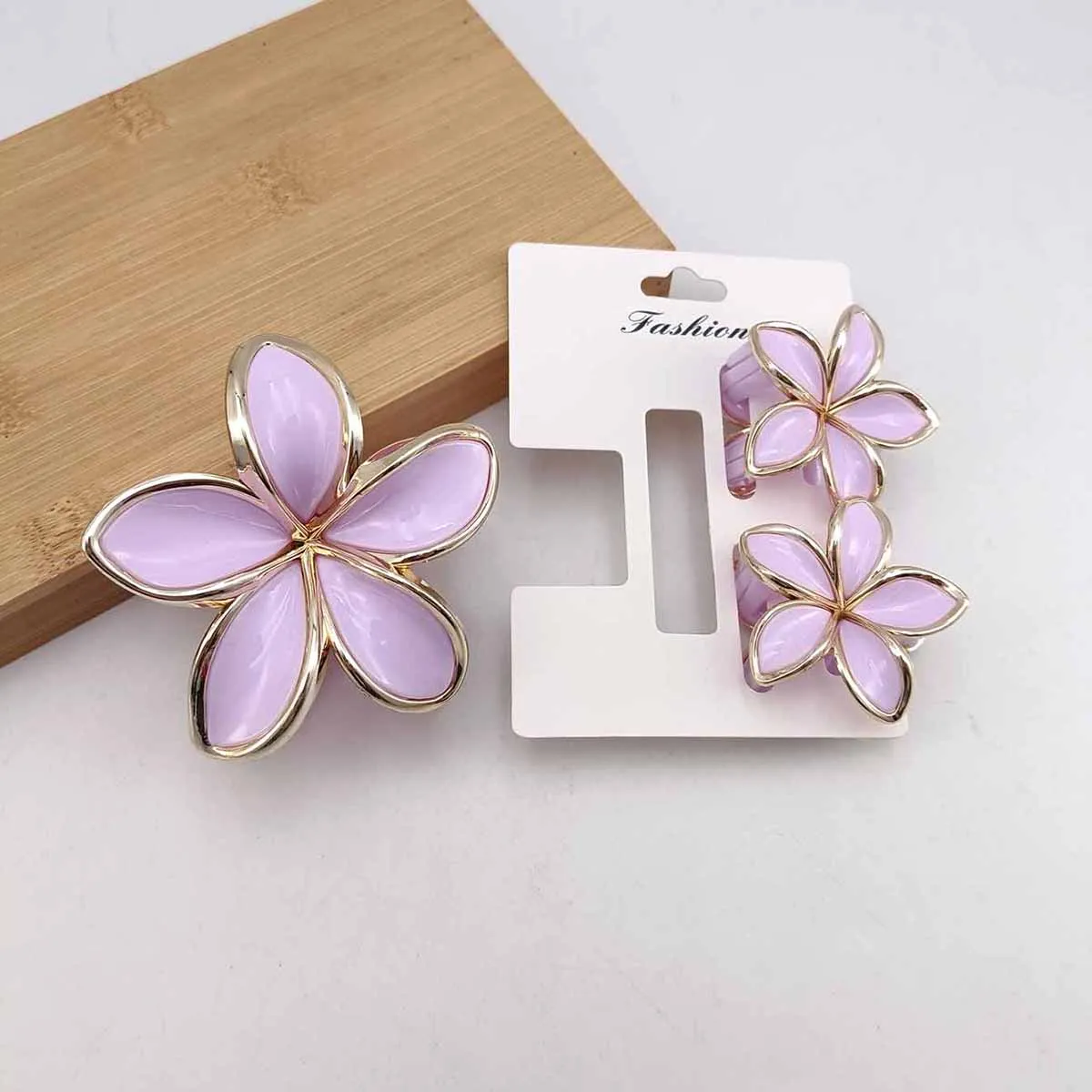 3/9 Teile/satz Blume Haar Clips Frauen Strand Urlaub Haar Klaue Stilvolle Shopping Kopfbedeckungen Weibliche Haar Zubehör – Detail 18