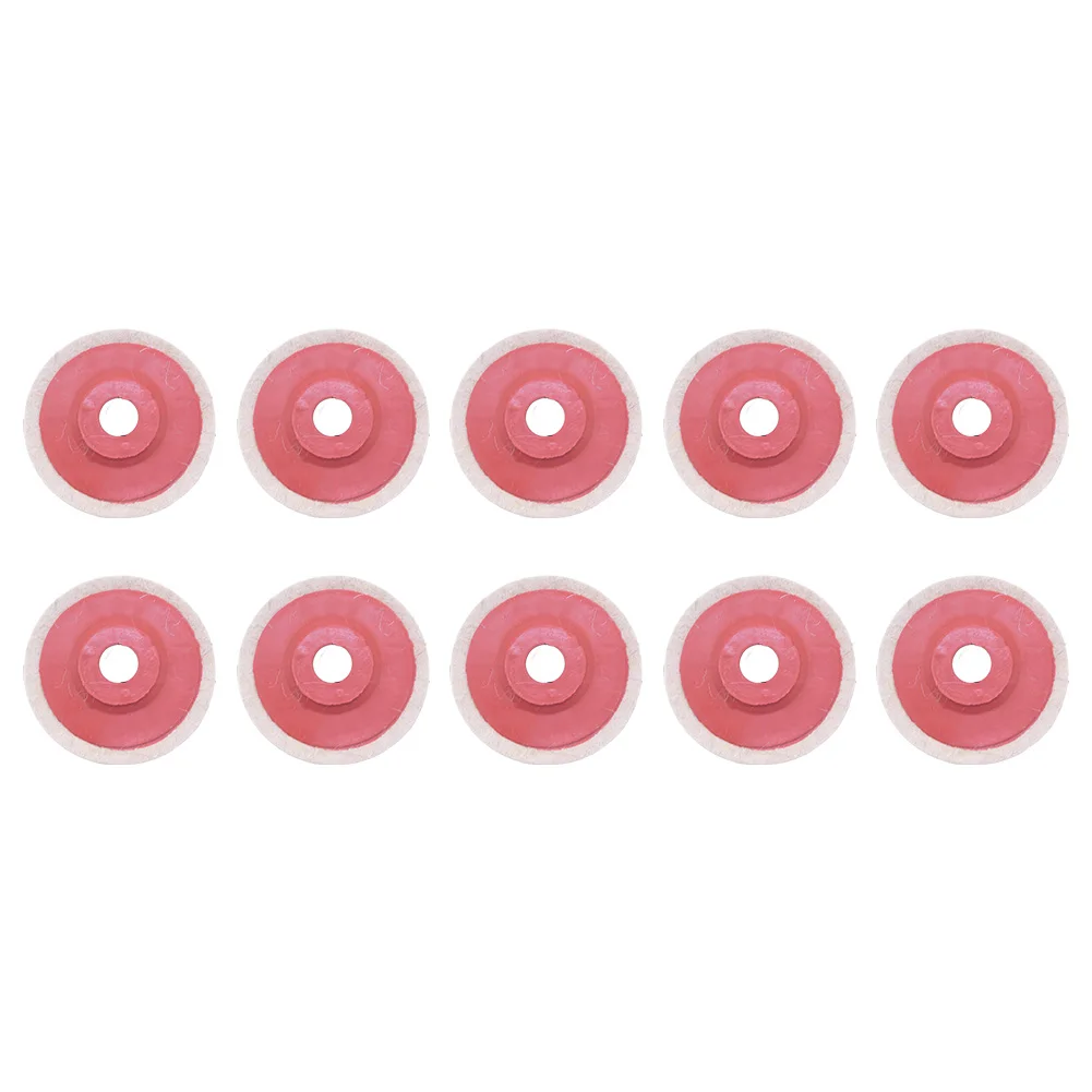 10pcs 3.26inch Wool Felt Buffing Pads Wool Polishing Wheel Set For Angle Grinders Polishing Wheel Power Tool Parts