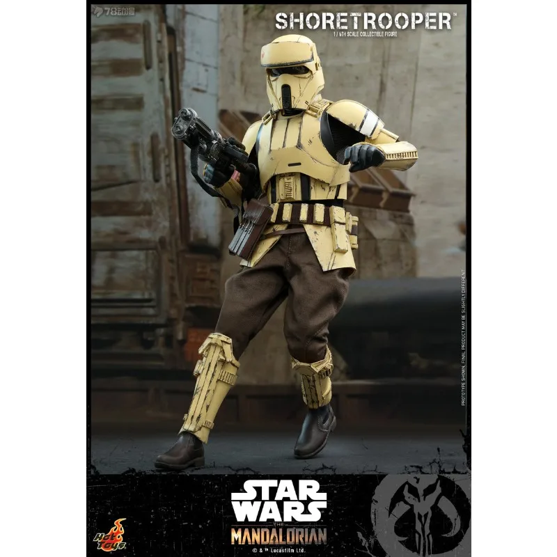 HOT TOYS Originale 1 \ 6 Star Wars Dramma Americano Mandalorian Sabbia Giallo Tempesta Soldato Action Figure Giocattoli di Modello Regali per I Ragazzi
