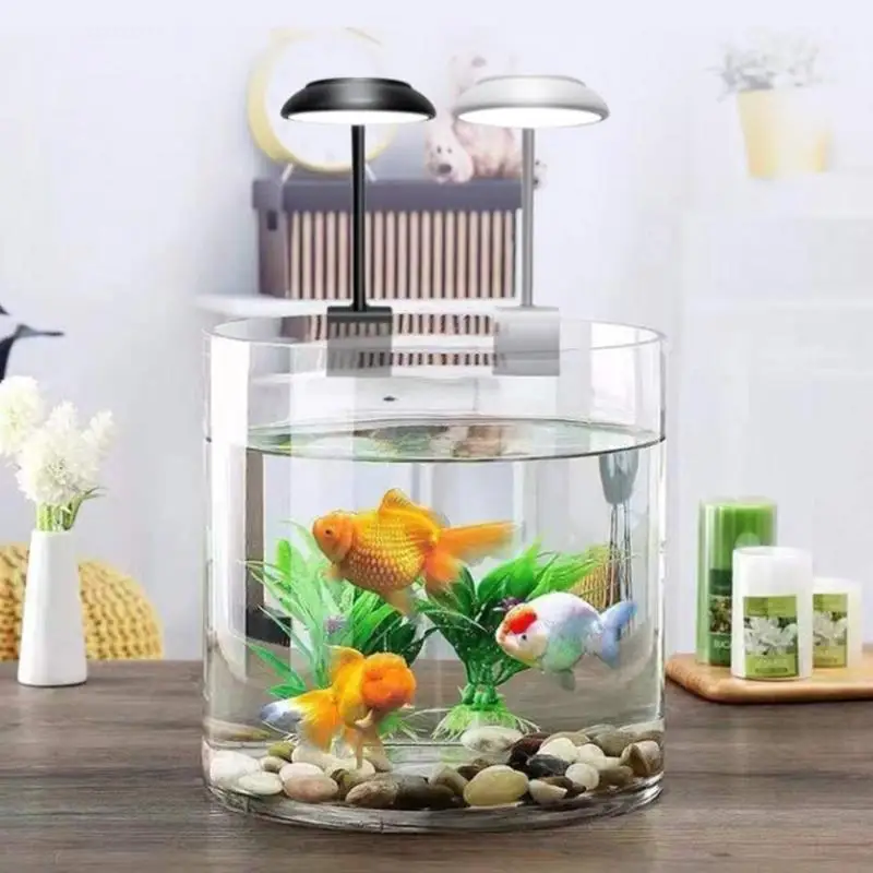 97QD Aquarium Light LED Clip Light لخزانات الأسماك مع مفاتيح الطاقة منفصلة توفير الطاقة