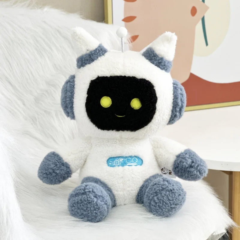 

AI Plush Robot with Voice Control Interactive Toy for Kids with English Dialogue Educational Companion for Early Learning