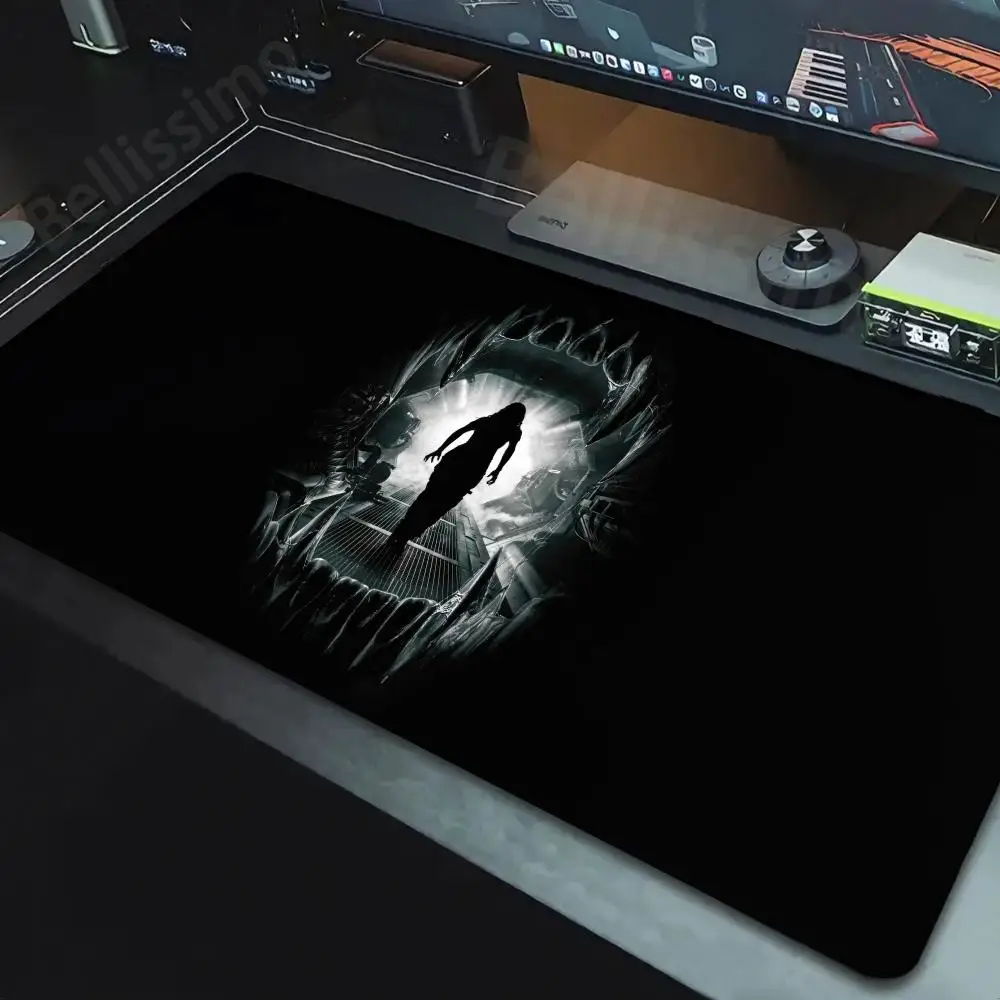 Horrible Film Alien Romulus Mouse Pad Computer Laptop Gaming Office Wrist Guard Non Slip Keyboard Pad