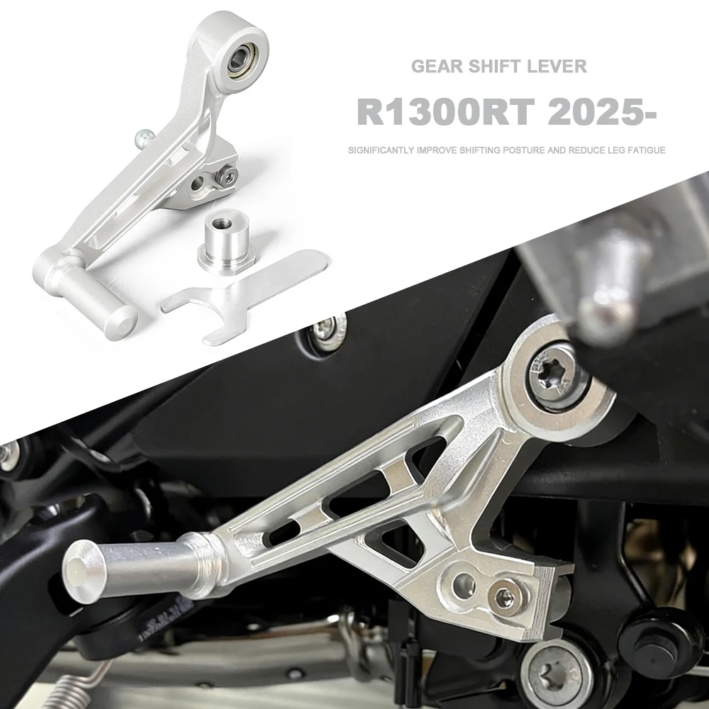 

Aluminum Gear Shift Lever For BMW R1300 RT R1300RT R 1300 RT 2025 2026 Motorcycle Accessories Shifter Pedal Black/Silver