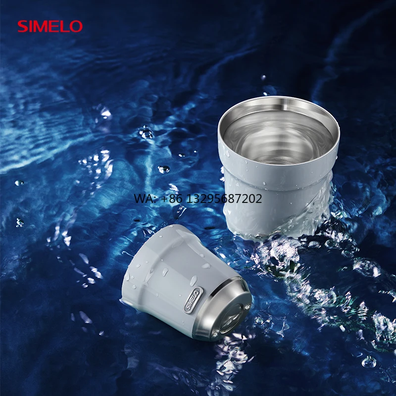 

SIMELO Лидер продаж кофейная чашка из нержавеющей стали 316L вакуумная кофейная кружка для латте эспрессо многоразовые портативные кружки для бариста