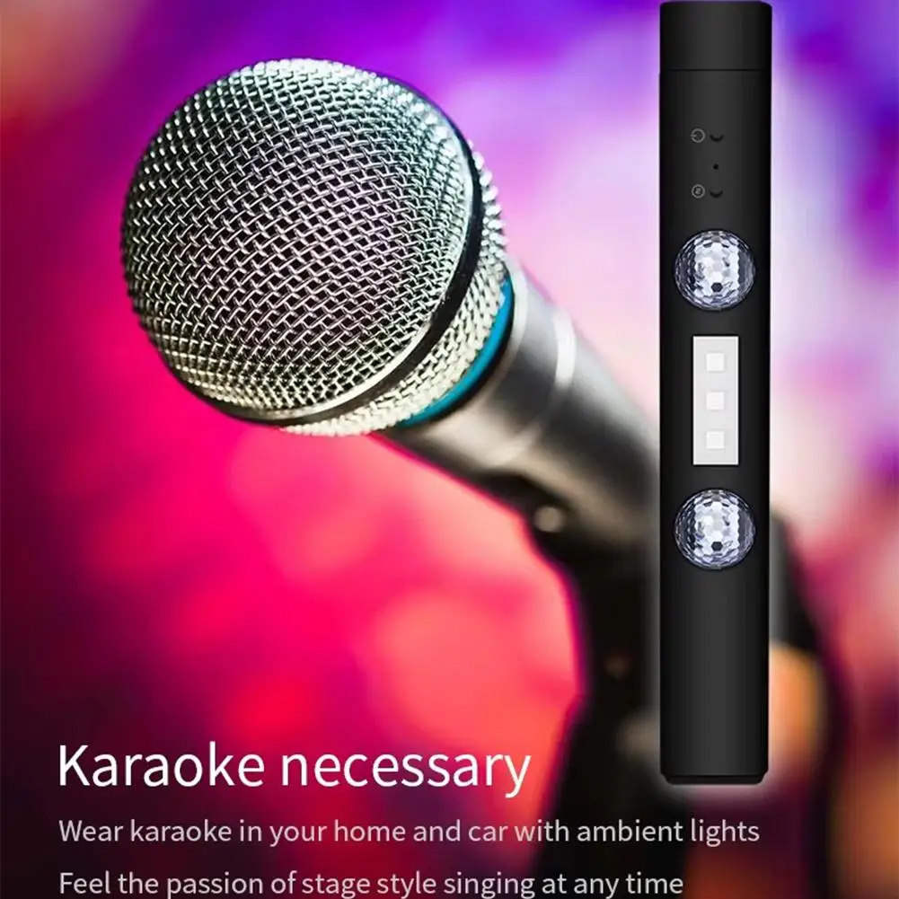 LED سيارة جو مصباح لاسلكي التحكم الصوتي RGB سقف ستار ضوء USB شحن السيارات الداخلية ديكور أضواء الحفلات المحيطة #3