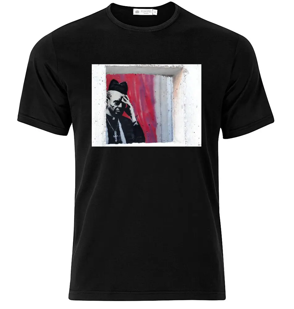 Concrete Confessional Banksy  - Graphic Cotton T Shirt Short & Long Sleeve  High Quality 100%Cotton Short Sleeve