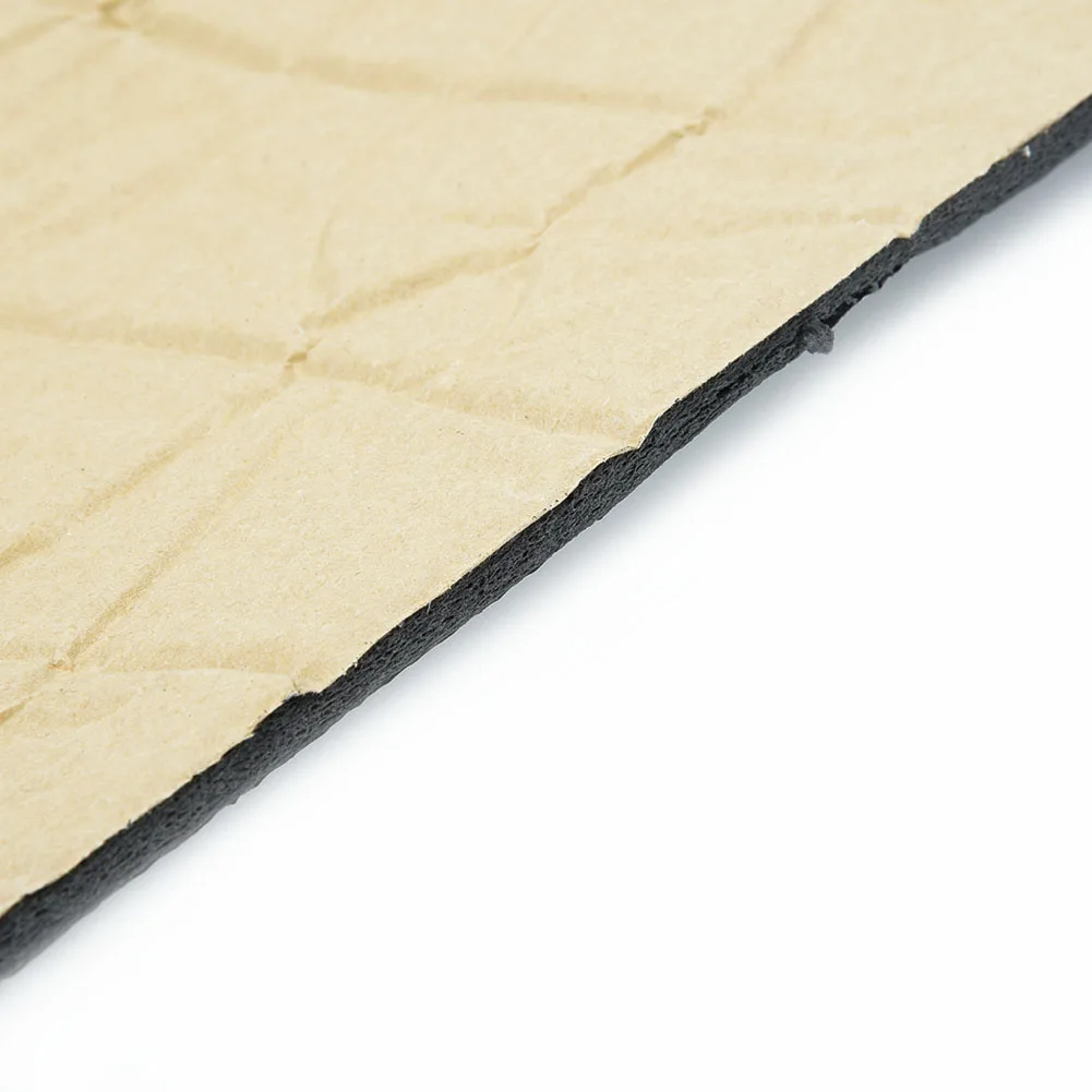 Vehicle Sound Proofing Foam 5mm Deadening Decoration Door Fire resistant Heat insulation Insulation Interior 100x40cm