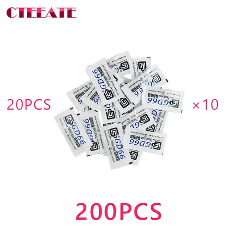 GD66 열 그리스 200pcs 160g CPU BR7 라디에이터 복합 프로세서 석고 워터 쿨러 열 그리스, 라디에이터 열 페이스트